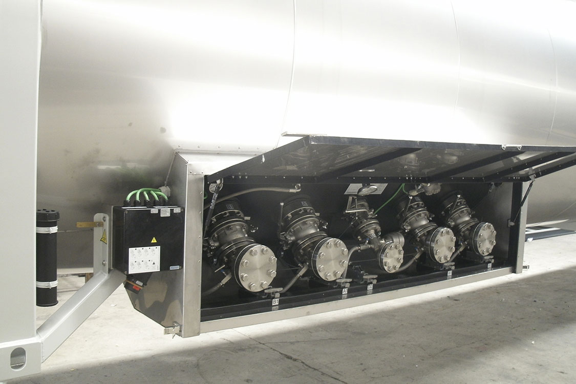 Contenedor 20 pies (25 m3) para el transporte de GLP - Amoníaco