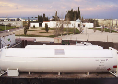 Contenedor 30 pies (39 m3) para el transporte de GLP - Amoníaco