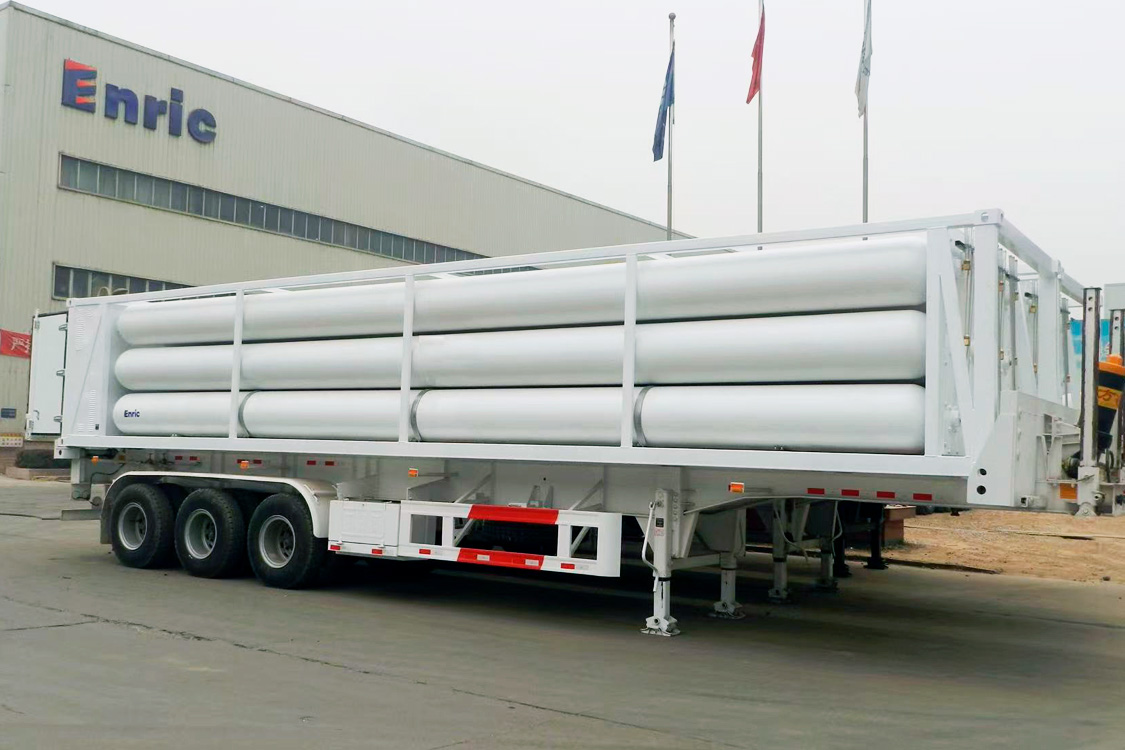 Tube Trailers Semirremolque 2 eje para el transporte y distribución de GLP