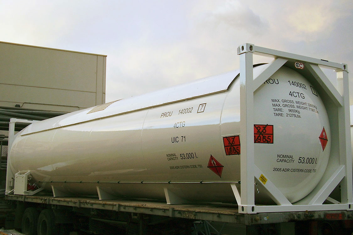 Semirremolque 3 eje para el transporte y distribución de GLP