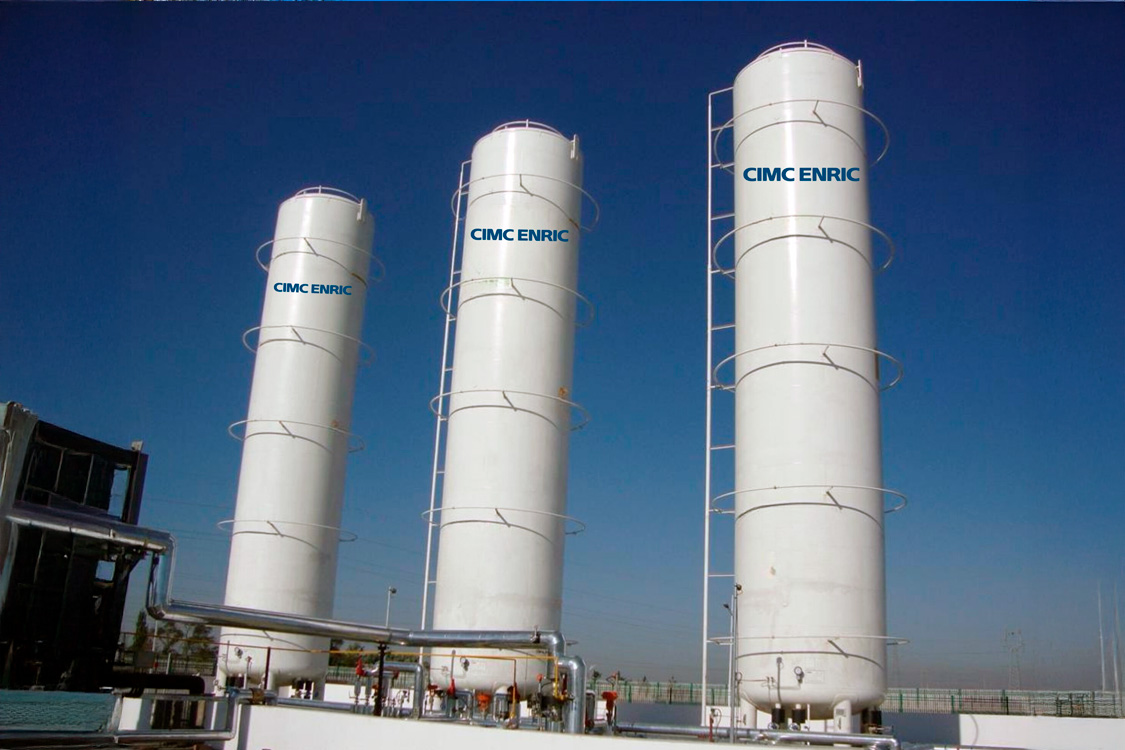 Depósitos Estáticos para Gases Criogénicos Depósitos estáticos para almacenamiento de GLP - Amoníaco