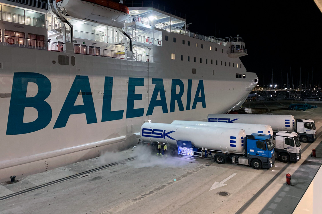Semirremolque 3 eje para el transporte y distribución de GLP